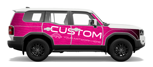 Toyota Prado 250 Series fitted with Pangolin armour panels in a Custom design