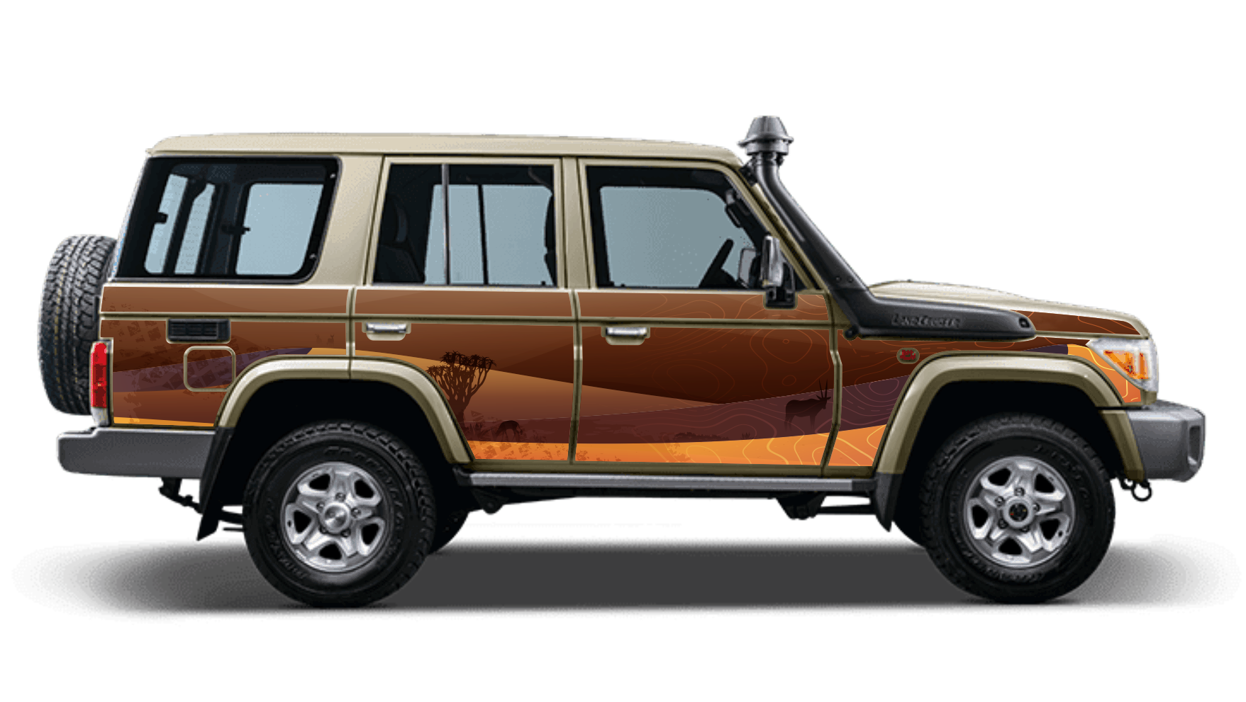 Land Cruiser 76 Series Wagon – Pangolin Offroad